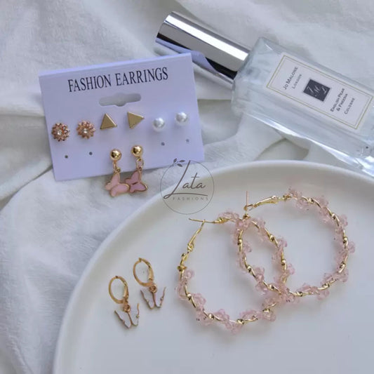LATAFASHIONS Luxury Designer Earring Pack Crystal Earings